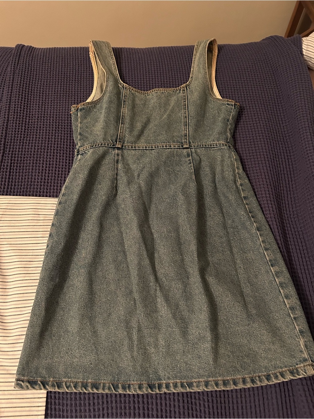 Urban Outfitters Light Blue Denim Dress - Picture 6 of 6